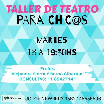 Taller de Teatro para Chicos
