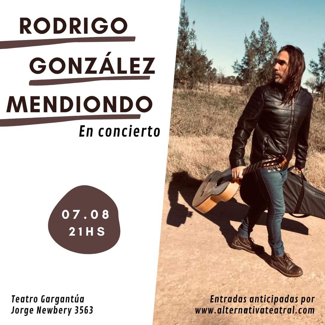 Rodrigo González Mendiondo en CONCIERTO